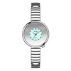 Women's Alloy And Stainless Steel Belt Round Dial Fashion Simple Bracelet Watch