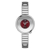 Women's Alloy And Stainless Steel Belt Round Dial Fashion Simple Bracelet Watch