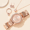Women's Alloy And Stainless Steel Casual Fashion Rectangle Dial Quartz Watch