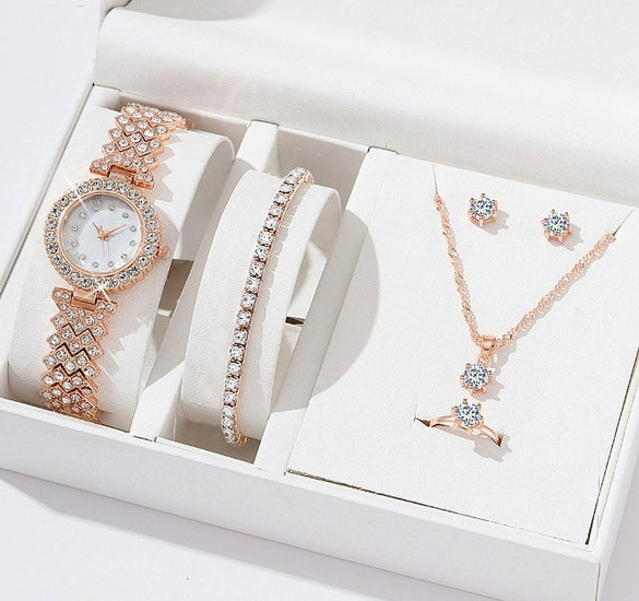 Women's Alloy And Stainless Steel Casual Fashion Rectangle Dial Quartz Watch