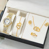 Women's Alloy And Stainless Steel Casual Fashion Rectangle Dial Quartz Watch