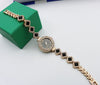 Women's Alloy And Stainless Steel Leisure Style Round Dial Quartz Watch