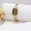 Women's Alloy And Stainless Steel Square Casual Quartz Bracelet Watch