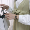Women's Alloy And Stainless Steel Watch With Round Dial And Pin Buckle Leisure Style