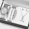 Women's Alloy And Titanium Alloy Casual Fashion Rectangle Dial Quartz Watch