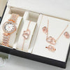 Women's Alloy And Titanium Alloy Casual Fashion Rectangle Dial Quartz Watch