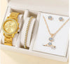 Women's Alloy And Titanium Alloy Casual Fashion Rectangle Dial Quartz Watch