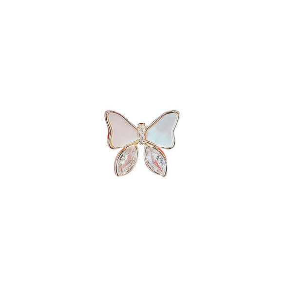Women's Alloy Animal Butterfly Electroplated Brooch For Suit Fixing And Decoration