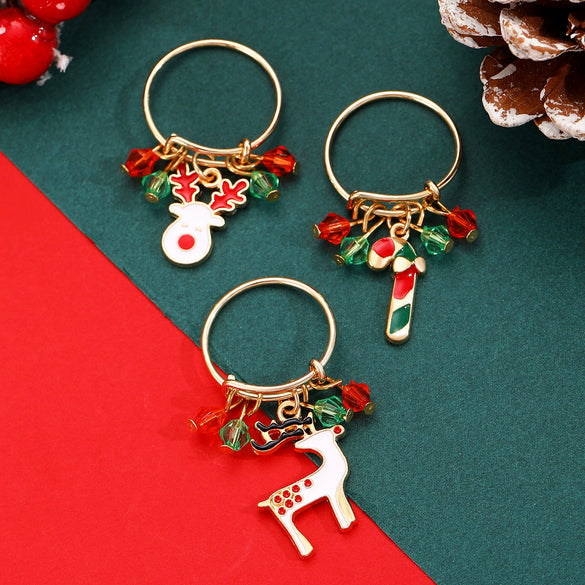 Women's Alloy Animal Pendant Ring With Festival Elements And Electroplating Design