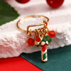 Women's Alloy Animal Pendant Ring With Festival Elements And Electroplating Design