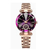 Women's Alloy Belt Fashion Retro Nonmechanical Watch With Round Dial And Imitation Leather Strap