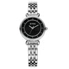 Women's Alloy Belt Quartz Watch Round Dial Leisure Style