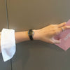 Women's Alloy Belt Square Dial Retro Leisure Watch