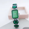Women's Alloy Bracelet Quartz Watch With Square Dial And Fashion Style