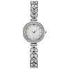 Women's Alloy Bracelet Watch With Stainless Steel Clasp And Round Dial Leisure Style