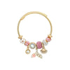 Women's Alloy Bracelets With Fishtail Pendant Geometric Style Diamond Design