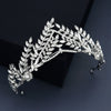 Women's Alloy Bridal Jewelry Baroque Rhinestone Headband With Olive Branch Pattern And Diamond Treatment
