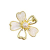 Women's Alloy Brooch With Flower Pattern And Electroplating Treatment