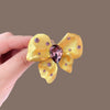 Women's Alloy Butterfly Brooch With Bow Pattern And Electroplating Minimalist And Animal Style