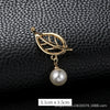 Women's Alloy Butterfly Brooch With Flower Pattern And Antilight Buckle Electroplated Sewingfree Versatile Temperament Pins For Clothes And Suit Accessories