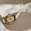 Women's Alloy Case Barrelshaped Vintage Quartz Watch With Ordinary Glass Mirror And Leisure Style