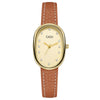 Women's Alloy Case Belt Strap Oval Quartz Casual Light Luxury Watch