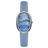 Women's Alloy Case Belt Strap Oval Quartz Casual Light Luxury Watch
