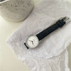Women's Alloy Case Ordinary Glass Mirror Leisure Retro Small Round Quartz Watch