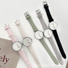 Women's Alloy Case Ordinary Glass Mirror Leisure Retro Style Watch