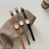 Women's Alloy Case Ordinary Glass Mirror Medieval Style Square Watch
