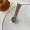 Women's Alloy Case Ordinary Glass Mirror Simple Retro Fashion Watch