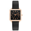 Women's Alloy Case Quartz Watch With Printed Logo Round Dial And Leisure Style