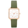 Women's Alloy Case Quartz Watch With Printed Logo Round Dial And Leisure Style