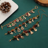 Women's Alloy Christmas Bracelet With Crystal Christmas Tree Old Man And Snowflake Pendants Electroplated Cartoon Festival Jewelry