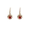 Women's Alloy Christmas Cartoon Style Geometric Earrings With Festival Elements And Electroplating