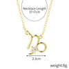 Women's Alloy Constellation O Chain Necklace
