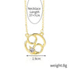 Women's Alloy Constellation O Chain Necklace