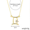 Women's Alloy Constellation O Chain Necklace