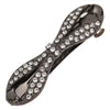 Women's Alloy Crystal Bow Spring Clip Hair Accessory With Electroplating