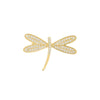 Women's Alloy Dragonfly Brooch With Electroplating Treatment