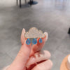 Women's Alloy Electroplating Cloud Water Drop Cute Brooch Accessories