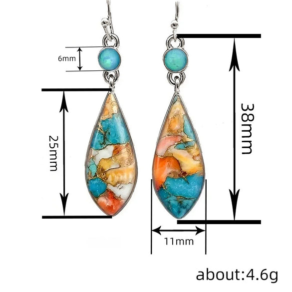Women's Alloy Exotic Retro Geometric Drop Shape Earrings