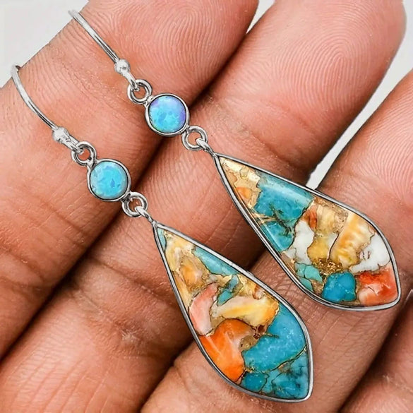 Women's Alloy Exotic Retro Geometric Drop Shape Earrings