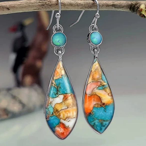 Women's Alloy Exotic Retro Geometric Drop Shape Earrings