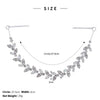 Women's Alloy Floral Rhinestone Bridal Hair Band Thin Flower Headdress Hair Accessory For Photography