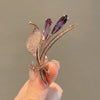 Women's Alloy Flower Brooch With Electroplating Design