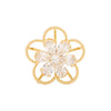 Women's Alloy Flower Brooch With Electroplating Natural Style