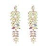 Women's Alloy Flower Diamond Earrings