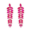 Women's Alloy Flower Diamond Earrings