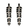 Women's Alloy Flower Diamond Earrings